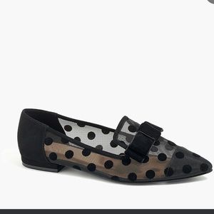 JCrew Flats with Velvet Bow